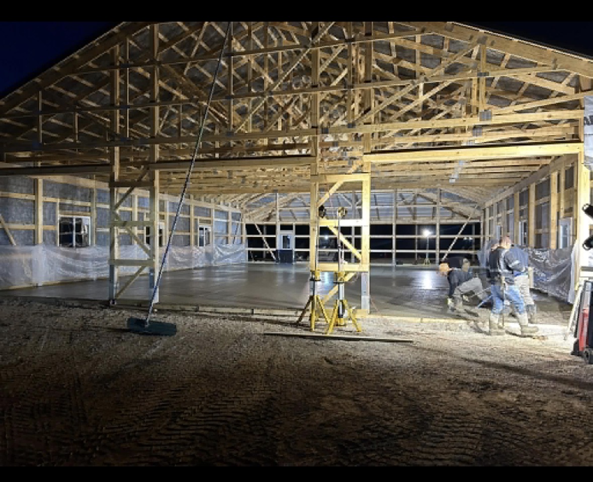 Interior Barn Floor